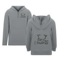thumbnail image 1 of XEGLSBU Christmas Boys Hoodies Size 6-7 Boys Print Hooded Pullover Sweatshirt with Zipper Eyelets and Pocket for Kids Casual Wear Grey Size 13-14 Years, 1 of 5