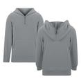 thumbnail image 1 of XEGLSBU Christmas Boys Hoodies Size 7-8 Boys Hoodies & Sweatshirts for Kids Solid Color Zip up Pullover with Pocket Long Sleeve Casual Outerwear for School Outdoor Activities Grey Size 13-14 Years, 1 of 9