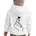 thumbnail image 1 of XEGLSBU Girls Hoodies Size 8-10 Customized Tie Dyed Girl's Hoodie Long Sleeve Soft Sweatshirt Graphic Hoody Kids Cute Pullovers Top Clothes For Girls And Boys White Size 12-13 Years, 1 of 6