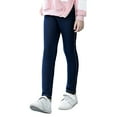 thumbnail image 1 of XEGLSBU Girls Jeans Size 14-16 Tall/Long Slim Girls Lined Skinny Pants Winter Warm Thickened Stretch Denim Casual Trousers for Toddler and Big Kids Blue Size 11-12 Years, 1 of 9
