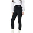 thumbnail image 1 of XEGLSBU Girls Leggings Size 8 Lot Spring and Summer Kids Solid Color Pants Leggings High Waisted Slim Fit Pants Yoga Pants out Wear Girls Leggings c-Black Size 12-14 Years, 1 of 7