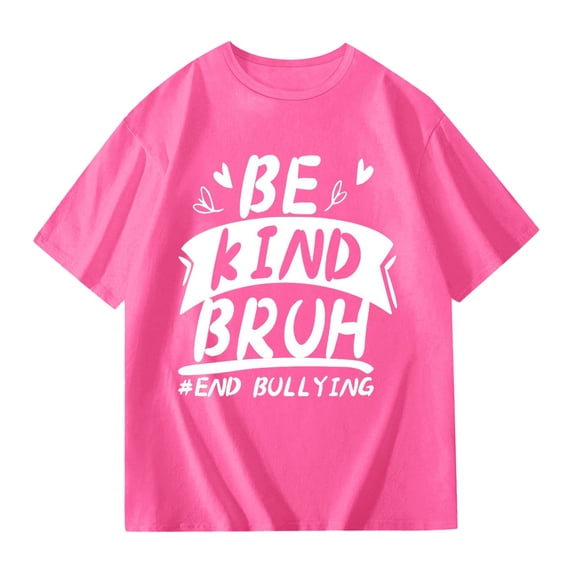 XEGLSBU Girls Shirts Size 10-12 Crop Graphic Tee for Girls Short Sleeve Casual Shirt Comfortable Summer for Cute Print Pink Size 7-8 Years