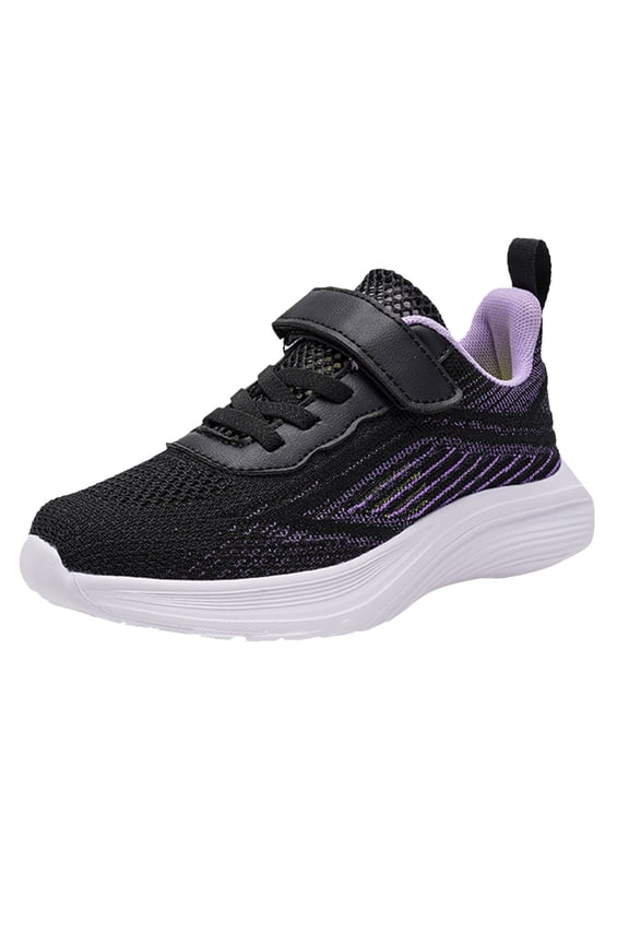 Girls Shoes Size 12 Little Kid Girls Sneakers Lightweight Breathable Mesh Running Shoes for Kids Comfortable Casual Sports Footwear Toddler Athletic Walking Shoes Black-d Size 33
