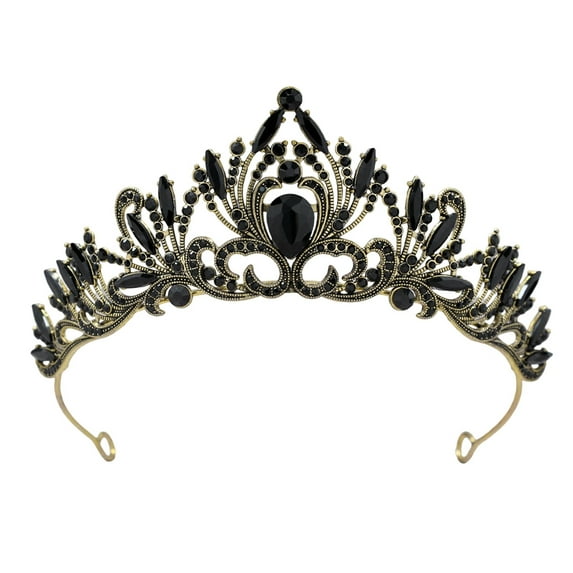 XEGLSBU Hair Bows for Girls 4-6 with Band Girls Hair Accessories for Kids Birthday Party Wedding Dress up Jewelry Headband for Teens Baby Girl Bows Clips Large Black Size 8years+