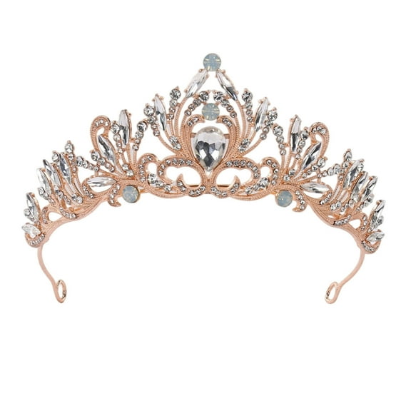 XEGLSBU Hair Bows for Girls 4-6 with Band Girls Hair Accessories for Kids Birthday Party Wedding Dress up Jewelry Headband for Teens Baby Girl Bows Clips Organizer Gold Size 8years+