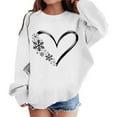 thumbnail image 1 of XEGLSBU Hoodies for Girls 10-12 Baggy Preppy Girl's Boy's Hoodie Long Sleeve Soft Sweatshirt Graphic Hoody Kids Cute Pullovers Top Clothes For Girls b-White Size 5-6 Years, 1 of 5