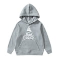 thumbnail image 1 of XEGLSBU Hoodies for Girls 14-16 Cute Children's Long Sleeved Hoodie With Printed Bow Tie Grey-5 Size 13-14Years, 1 of 8