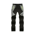thumbnail image 1 of XEGLSBU Kids Snowpants Boys Waterproof Insulated Hiking Pants Youth Girl and Boy Winter Warm Lined Ski Snowpants C-Grey Size 9-10 Years, 1 of 2