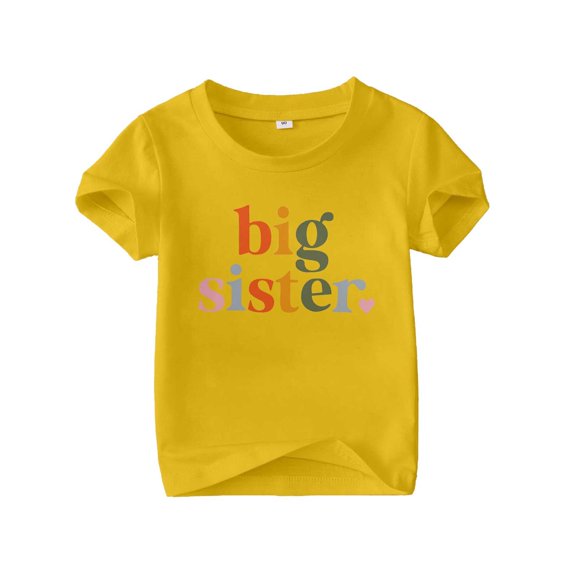 XEGLSBU Shirts for Girls 10-12 Trending Summer Short Sleeve Top for Big SisterCute Sailor Collar Shirt Shirt 1 13 Years Old Yellow Size 2-3 Years