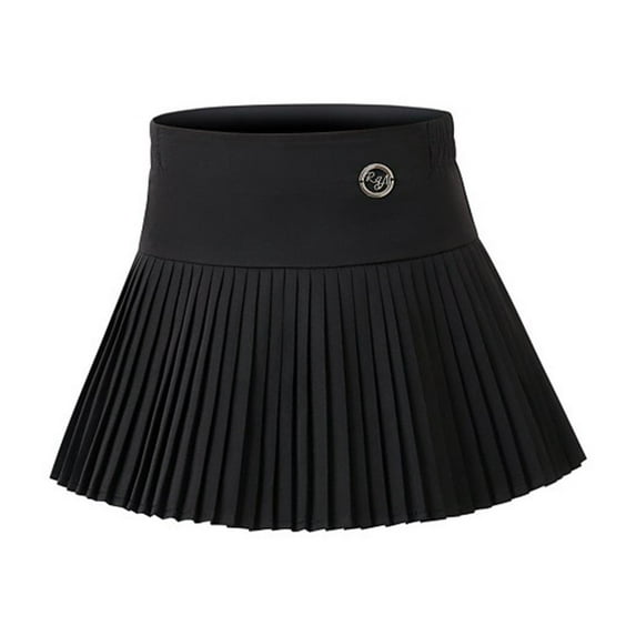 XEGLSBU Skirts for Girls 14-16 Girls Skirts for Active Girls Summer Sport Dresses Tennis Badminton Skirts Comfortable Pleated for Age 3 13 for Cycling and Sports Black Size 3-4 Years