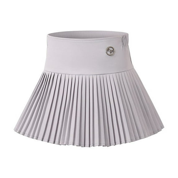 XEGLSBU Skirts for Girls 14-16 Girls Skirts for Active Girls Summer Sport Dresses Tennis Badminton Skirts Comfortable Pleated for Age 3 13 for Cycling and Sports Grey Size 12-13 Years