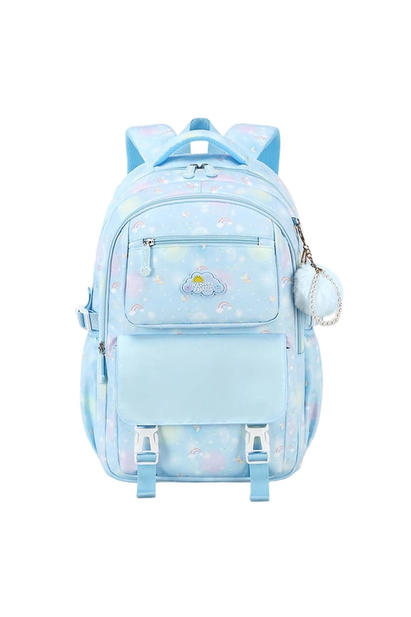 Students Backpack for School Student Cute Animal Print Durable Lightweight Bookbag with Comfortable Straps for Daily Use