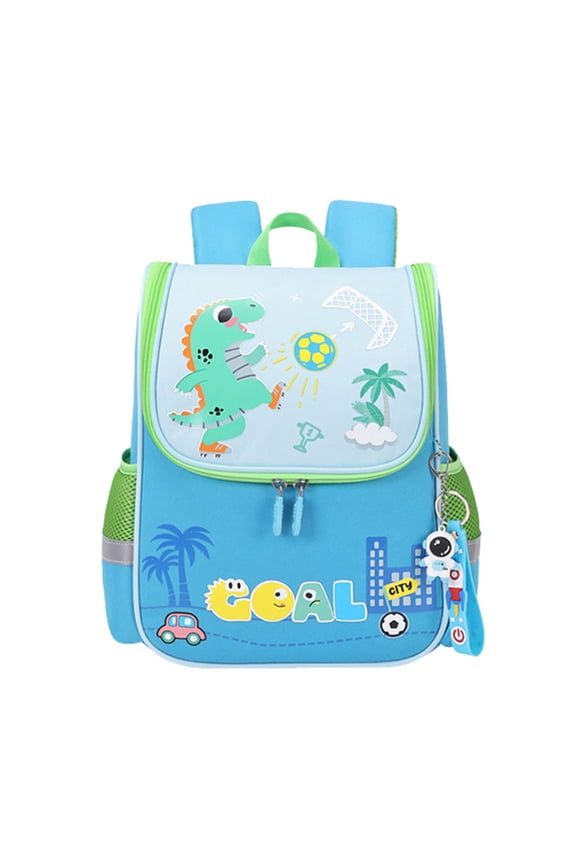 Students School Bookbag Durable Large Capacity Lightweight Backpack Casual Daypack for Student Elementary Daily Sky Blue