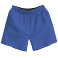 thumbnail image 1 of XEGLSBU Swim Trunks Men Big and Tall 4Xl Linen Waist Loose Fit Shorts for Men Solid Color Breathable Casual Beachwear Summer Trousers Blue Size XXXXL, 1 of 3