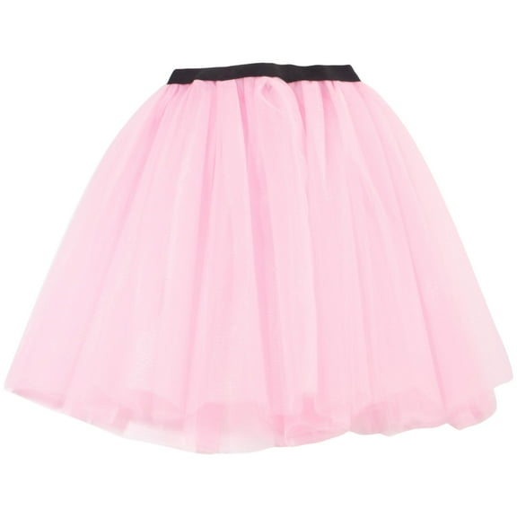 XEGLSBU Tutu for Women Adults Red Girls' Pommel Skirt Three Lined with Skirt Ballet Dance Skirt Tutu Skirt Light Pink One Size