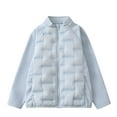 thumbnail image 1 of XEGLSBU Winter Jackets for Girls Lightweight Down Outerwear for Kids for Daily Wear and Outdoor Activities Boys Jackets Size 7-8 Adaptive Sky Blue Size 3-4 Years, 1 of 4