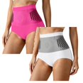 thumbnail image 1 of XEGLSBU Women Underwear High Wirm Shaping Panties for Waist Reduction and Lift High Rise Underpants for Firm Control 2 PCS Size S, 1 of 8