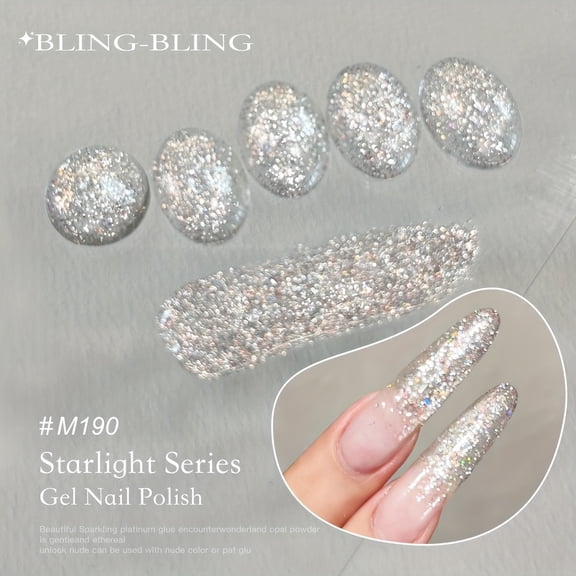 XEIJAYI 15ml Pastel Glitter Nail Designs- Bright Nail Art With Alcohol-Free/LED Soak-Off Gel For Salon & DIY, Japanese-Korean Style Nail Designs, Nail Care, DIY Nail Design,