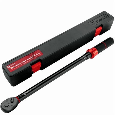 XEIMILE 1/2-Inch Drive Click Torque Wrench - 30-250 Ft-Lb/40.7-339Nm