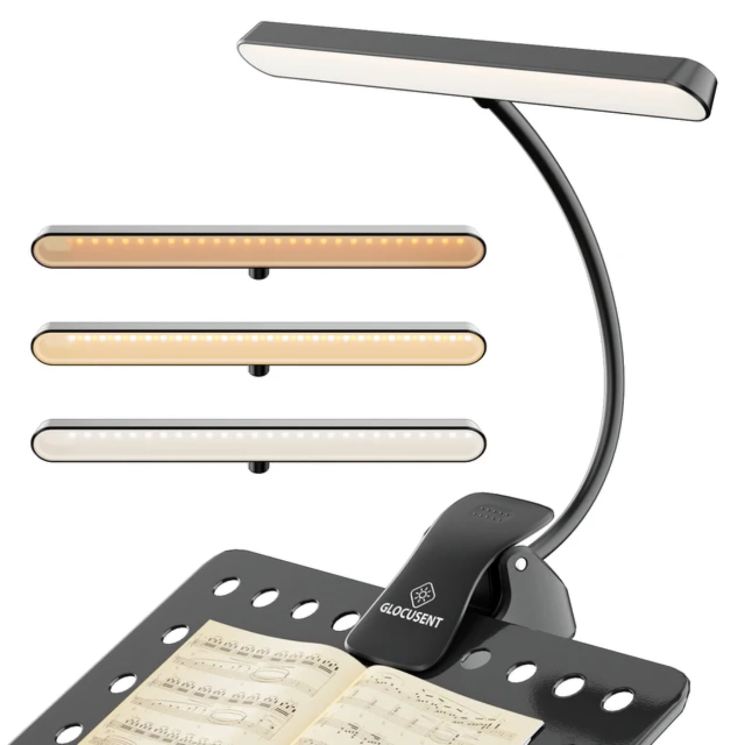 XEJEANG Ideal for musicians this rechargeable NV 57 LED clipon music