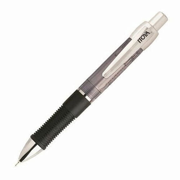 XENON trade archival black-ink retractable Thundercloud-Gray pen