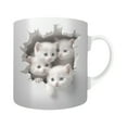 thumbnail image 1 of XEOVHV 3D Cat Mug,Funny Cat Heat Changing Ceramic Coffee Mug, 11 oz Heat Sensitive Color Changing Coffee Mug Cup, Cute Xmas Gift Mug for Women Men Kids (Cat), 1 of 8
