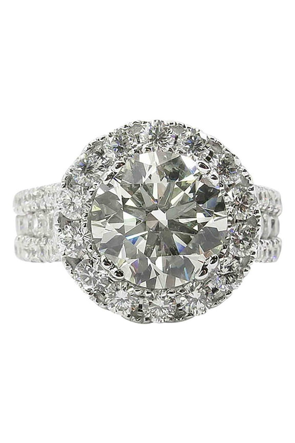 925 Sterling Silver Micro Inlaid Diamond Ring,Women's Micro Inlaid Diamond Ring,Hand Decoration,Wedding or Engagement Diamond Ring for Women(US SIZES 6-10)