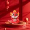 XEOVHV Chinese New Year Snake Plush Animal Toys 2025 Lucky Snake Stuffed Plush Animals Mascot Snake Toys Chinese Zodiac Animals Snake Doll for New Year Home Car Decoration