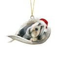 thumbnail image 1 of XEOVHV Christmas Decorative Dog Pendant Pendant Christmas Tree Decorative Accessories Props, 1 of 9