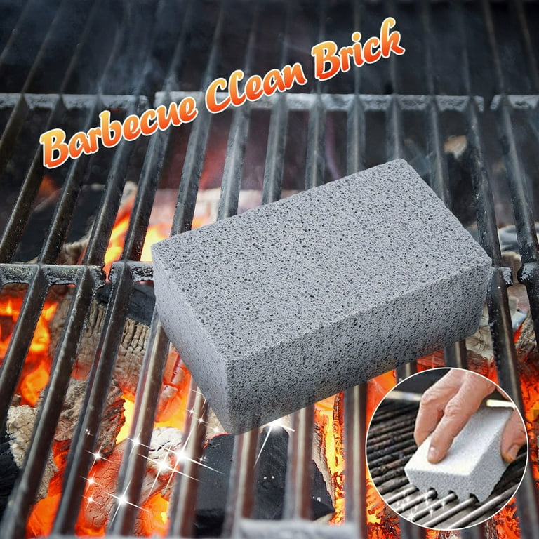 Grill Griddle Cleaning Brick Block, Ecological Grill Cleaning