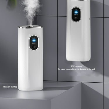 XEOVHV Commercial Smell Machine Oil Diffuser, Smart Scents A-ir Machine, Essential Oil Capacity 50ml Waterless Essential Oil Diffuser for Home Store Hotel Large Room Office
