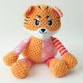thumbnail image 1 of XEOVHV Dog Plush Soundmaking Toys,Plush Dog Squeaky Toys with Crinkle Paper,Stuffed Dog Chew Toys for Small Middle Dogs(Soft and Cute Tiger), 1 of 8