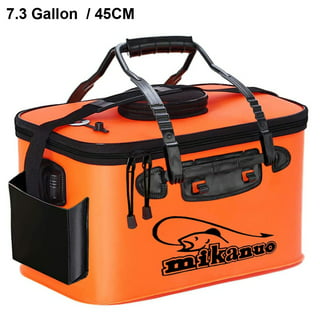 Palmyth Ice Fishing Bucket Tool Organizer, Adjustable Bucket Caddy Tackle  Bag with Plier Holder for 5-Gallon Bucket