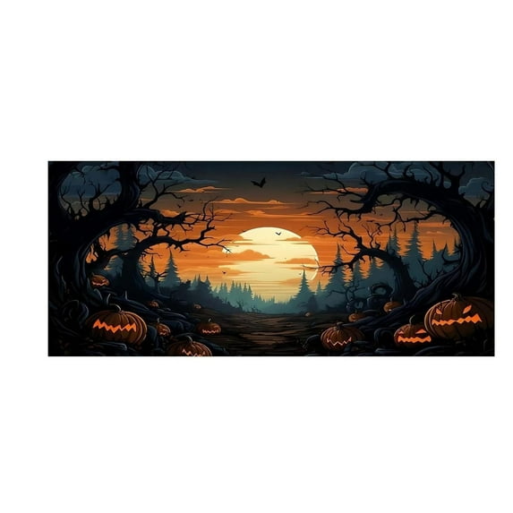 XEOVHV Garage Buddy Halloween, Halloween Garage Door Cover 7x16 / 7x8 Ft, Garage Door Halloween Cover, Garage Cover Halloween (7 x 16 Ft)