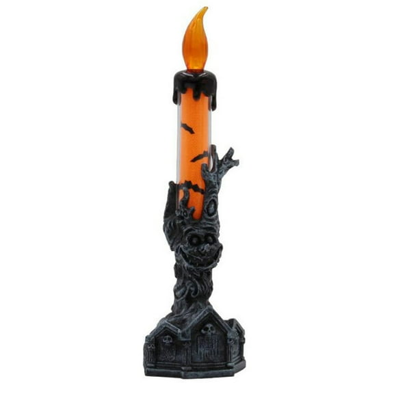 XEOVHV Halloween Candelabra,Halloween Skull Skeletal Hand Holder Candle Light Decoration Party Lamps Prop