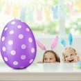 thumbnail image 1 of XEOVHV Inflatable Easter Eggs Decorations with Hand Pump Easter Inflatables Outdoor Decorations Easter Egg Yard Kids Toys Colorful Egg Ornaments for Yard, Lawn, Garden, Party （Purple,16 Inch ), 1 of 9