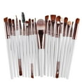thumbnail image 1 of XEOVHV Makeup Brush Set,20 Pcs Premium Synthetic Makeup Brushes, Makeup Brushes, Powder Concealers EyeShadows Foundation Brush, Flawless Application Makeup Brushes Set, 1 of 10