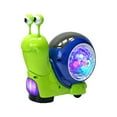 thumbnail image 1 of XEOVHV Musical Snail Toy,Baby Toddler Snail Toy with Music and Dazzling Lights Crawling, Interactive Toy for Babies 6-36 Months (Green), 1 of 8