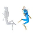 thumbnail image 1 of XEOVHV Scuba Diver Figurines Scale Models People Set Mini Swimmers Figurines Plastic Scuba Diver Toy Figures for Miniature Sand Table Ocean Party Sea Cake, 1 of 9