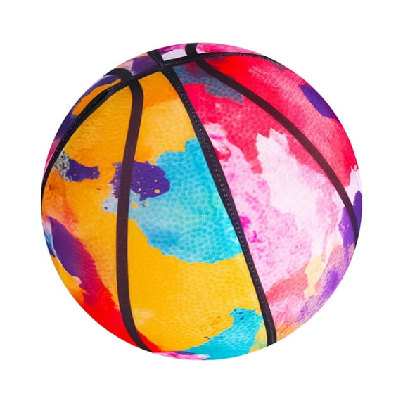 XEOVHV Silent Basketball, Newest Foam Basketball Indoor Training Ball, Uncoated High-Density Foam Ball Low Noise Basketball Training for Various Indoor Activities