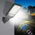 thumbnail image 1 of XEOVHV Solar Street Light, Outdoor Solar Powered Lights Dusk to Dawn,LED Security Flood Light with Motion Sensor,Remote Control,Wall Solar Lights with 3 Modes for Parking Lot Yards Gardens (1 Light), 1 of 9