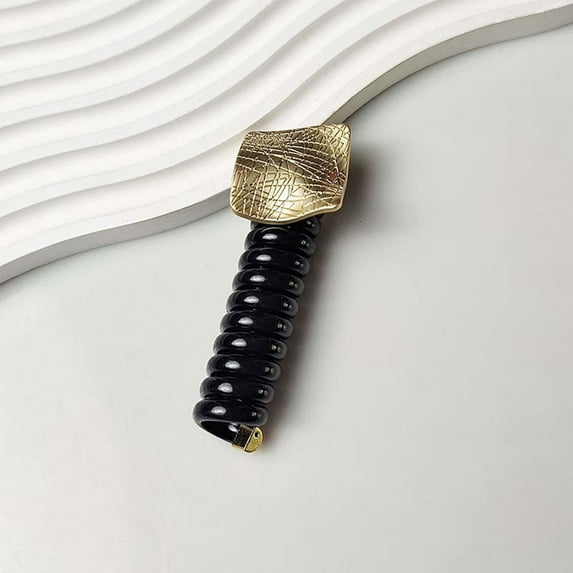 XEOVHV Telephone Wire Hair Bands,Spiral Coil Ponytail Clip for Women Girls, Bow Waterproof Phone Cord Hair Curls Hair Accessories for Women and Girls Coiled Hair Accessories