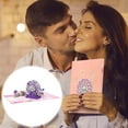 thumbnail image 1 of XEOVHV Valentine's Day Flower Pop Up Cards 3D, Flower Greeting Card with Envelopes for All Occasions, Assorted 7 Cards for Thanksgiving Birthday Christmas Valentine's Day Gift, 1 of 5