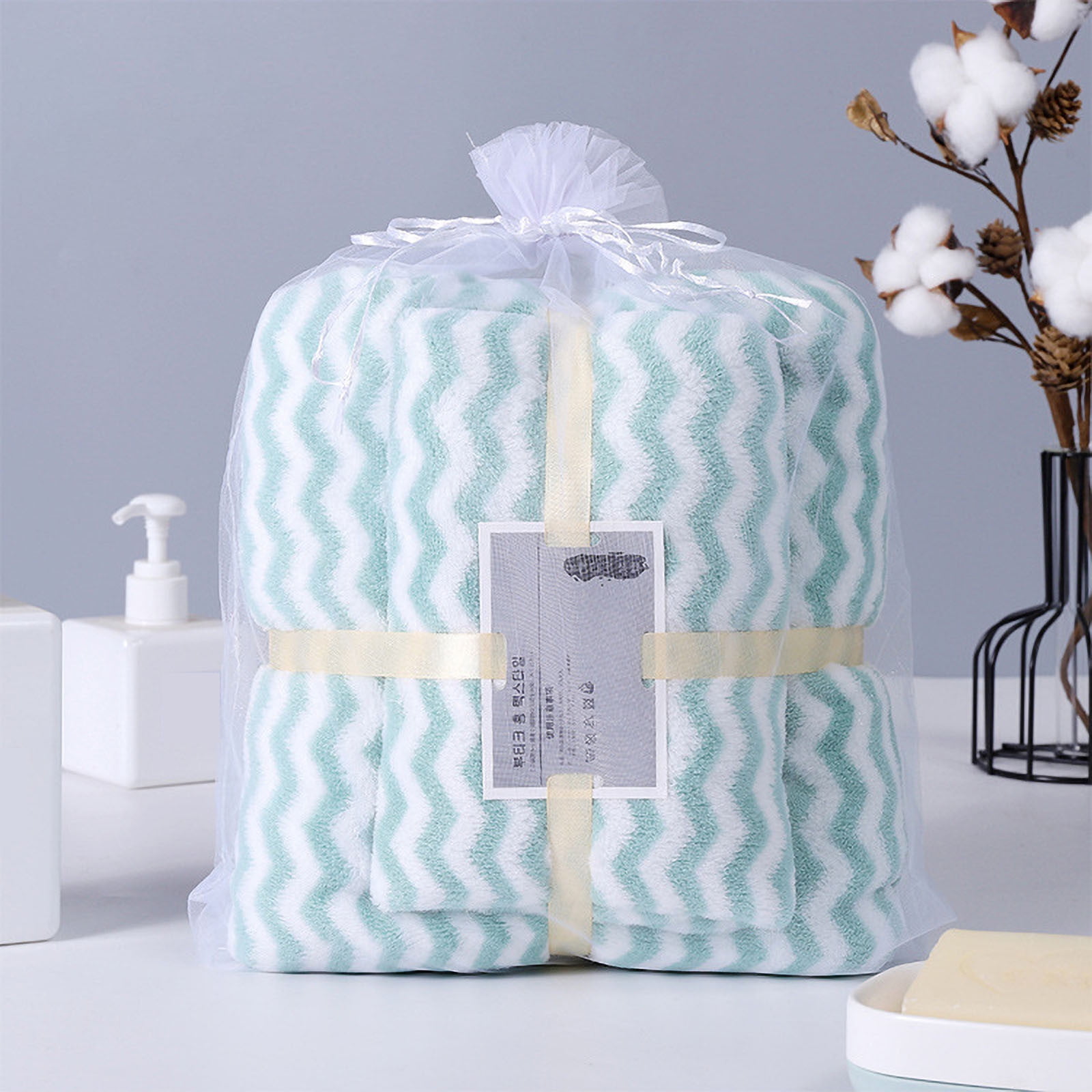 XEOVHVLJ Clearance Bath Towel Bathroom Set Deluxe Bath Towel Ultra Soft