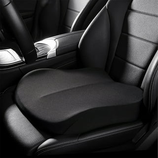 ICAROOM Car Seat Cushion - Memory Foam Car Seat Pad for Driving - Sciatica & Lower Back Pain Relief, Car Seat Cushions for Driver,Travel or Long