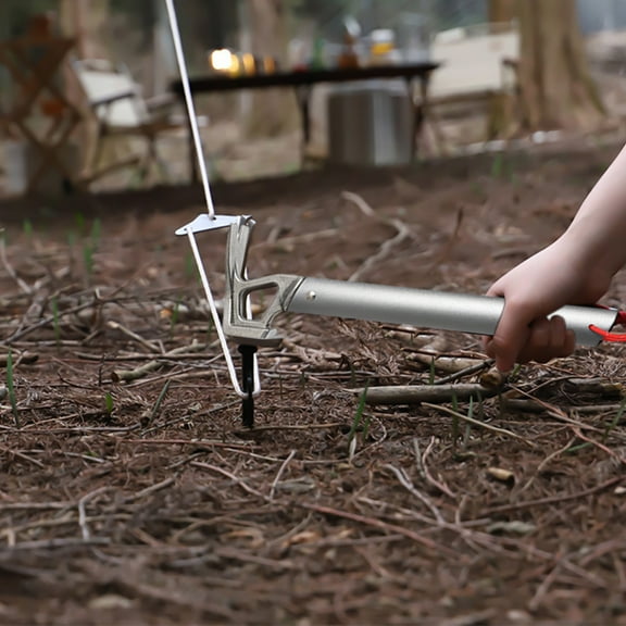 XEOVHVLJ Clearance Outdoor Lightweight Aluminum Alloy Handle Stainless Steel Hammer, Multifunctional Camping Tent Canopy Ground Nail Hammer Nail Puller Hammer