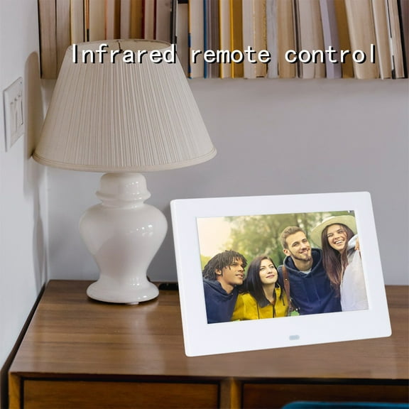 XEOVHVLJ Picture Video Playback Electronic Photo Album, 7 Inch Digital Electronic Photo Frame, Gift For Friends And Family, Lcd Digital Photo Frame White Save On Promotional Products