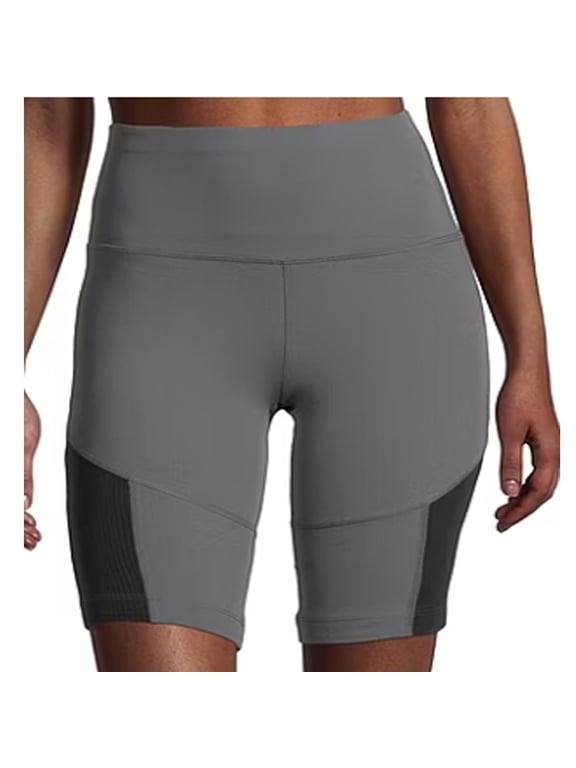 Women's High-Rise Fitted Quick Dry Cycling Short, Classic Charcoal, Size XS