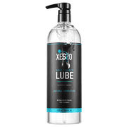 XESSO Water-based Lube 32 fl oz. All natural & Hypoallergenic without Glycerin & Parabens, Slippery Massage gel for Women, Men and Couples