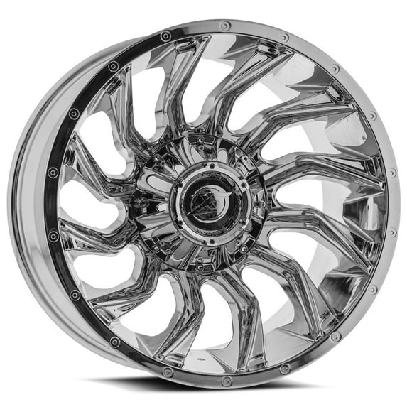 XF OFF-ROAD XF-224 22X12 8X165.1/8X180 -44ET 125.2CB CHROME